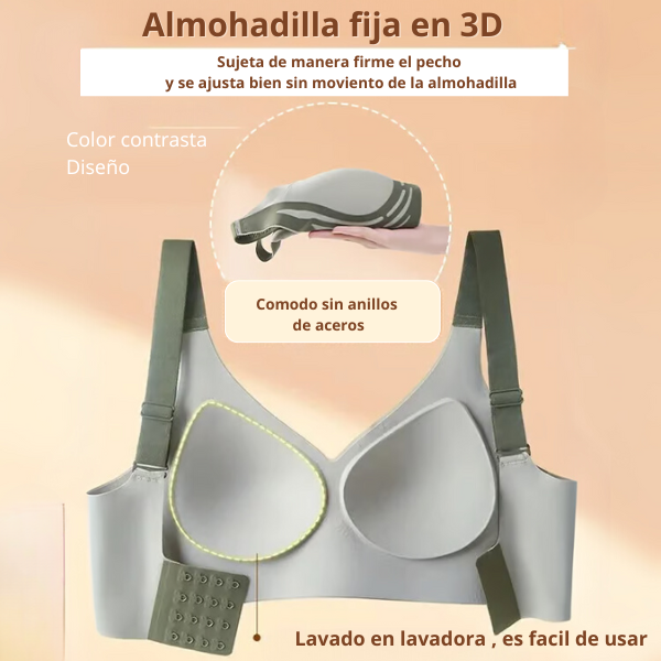 Sujetador Push-Up sin Aros | Realce Natural y Comodidad OFERTA 2 x 1